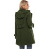 Tanming Women's Warm Double Breasted Wool Pea Coat Trench Coat