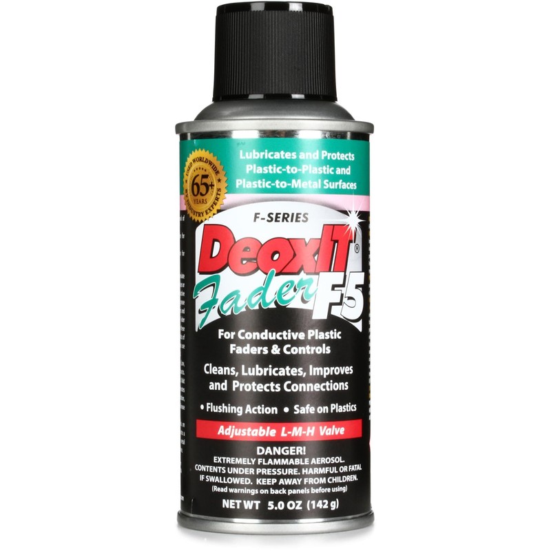 Hosa F5S-H6 CAIG DeoxIT FaderLube, 5% Spray, 5 oz
