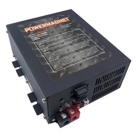 PM4-55 Amp RV Converter Compatible with PowerMax, AC to DC RV Power Converters 110Vac to 12Vdc,with Built-in 4 Stage Smart Charging,13V to 16.5V Operating Range,Replace for PM4-55A and WF-9800 Series