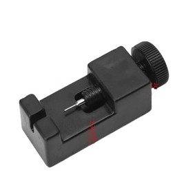 wangfq Uhrmacherwerkzeug Set Uhr Edelstahl Uhr Band Link Armband Pin Kits Öffner einstellbar Zubehör Uhrenwerkzeug (Color : Black 1)