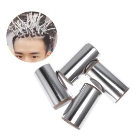 Baluue Hair Coloring Tin Foil Set 4 Rolls Salon Grade No Scissors Needed for Perm Salon Diy Hairdressing
