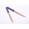 (Inverted Scale) Wooden Bat Material, Glossy Maibee, Tapered Roll Specification,