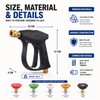 2175 PSI Pressure Washer Gun for Car Cleaning – Short