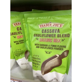 Trader Joe's 2 Pack Trader Joe’s Cassava Cauliflower Blend Baking Mix