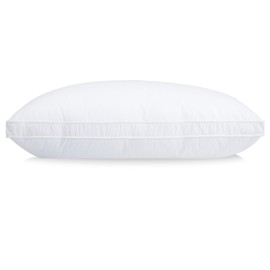 Vendare Queen Size Goose Down Pillow - Single Bed Pillow, Hypoallergenic Down and Feather Blend 500 Fill Power, 100% Cotton Cover, Medium Firm Support