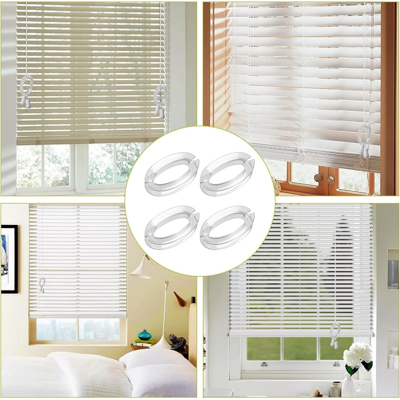 8Pcs Window Blind Cord Winder,Safety Baby Proof Blind Cord Holder