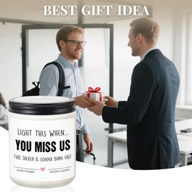 Farewell Gifts for Coworkers Coworker Leaving Gifts for Women Farewell Decorations Party We Will Miss You Decorations Goodbye Gift for Coworkers Going Away Gift for Coworker Women Lavender Candle 7oz