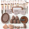 Juego De Brochas De Maquillaje Para Base, Corrector, Sombra De