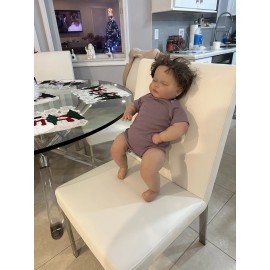 Sleeping Baby Dolls Silicone Baby Realistic Newborn Baby Doll