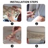 CCAIPU Car Ceiling Cargo Storage Net Pocket, Adjustable Double-Layer Mesh