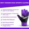 EFAH SPORTS Goalkeeper Gloves for Children, Girls, Boys, Football Gloves