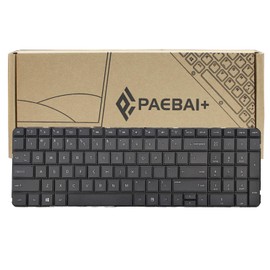 PAEBAI+ Replacement Laptop Keyboard Compatible with HP Pavilion G7 G7T R18 G7-1000 G7T-1000 G7-1100 G7-1150 G7-1200 G7-1310 Series US Keyboard Black