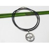 Silver Moonstone Pendant "Avalon" Design Made of Sterling Silver with