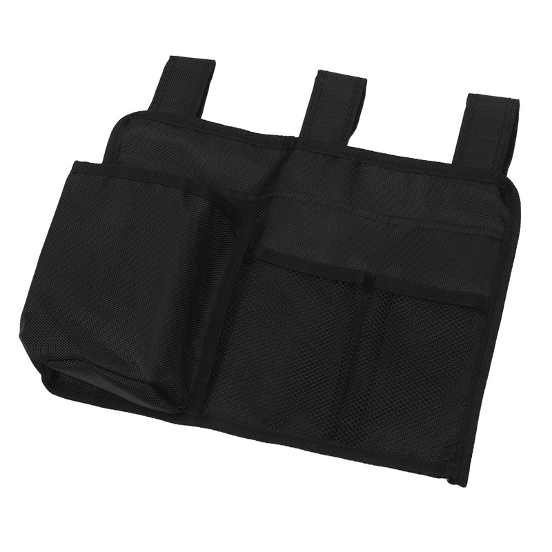 Bedside Storage Bag Nylon Bed Rail Hanging Organizer Pocket for