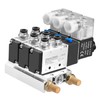 Heschen Electrical Pneumatic Triple Solenoid Valve 4V210-08 AC220V PT1/4 5
