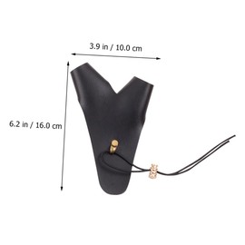 Outanaya Archery Hand Protector Bow Hand Protective Gear Elastic Finger Gloves for Archery Soft Sturdy Hunting Accessory