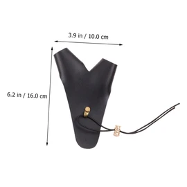 Outanaya Archery Hand Protector Bow Hand Protective Gear Elastic Finger Gloves for Archery Soft Sturdy Hunting Accessory