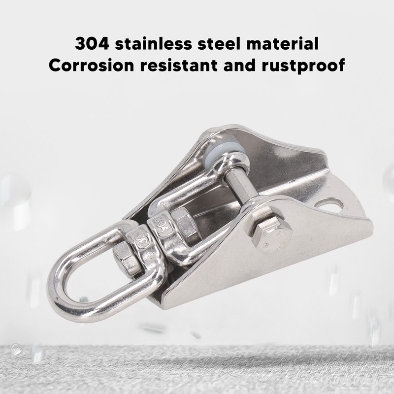 Swing Hanger 360 Degree Rotate Suspension Carabiner Hook Hardware Kit