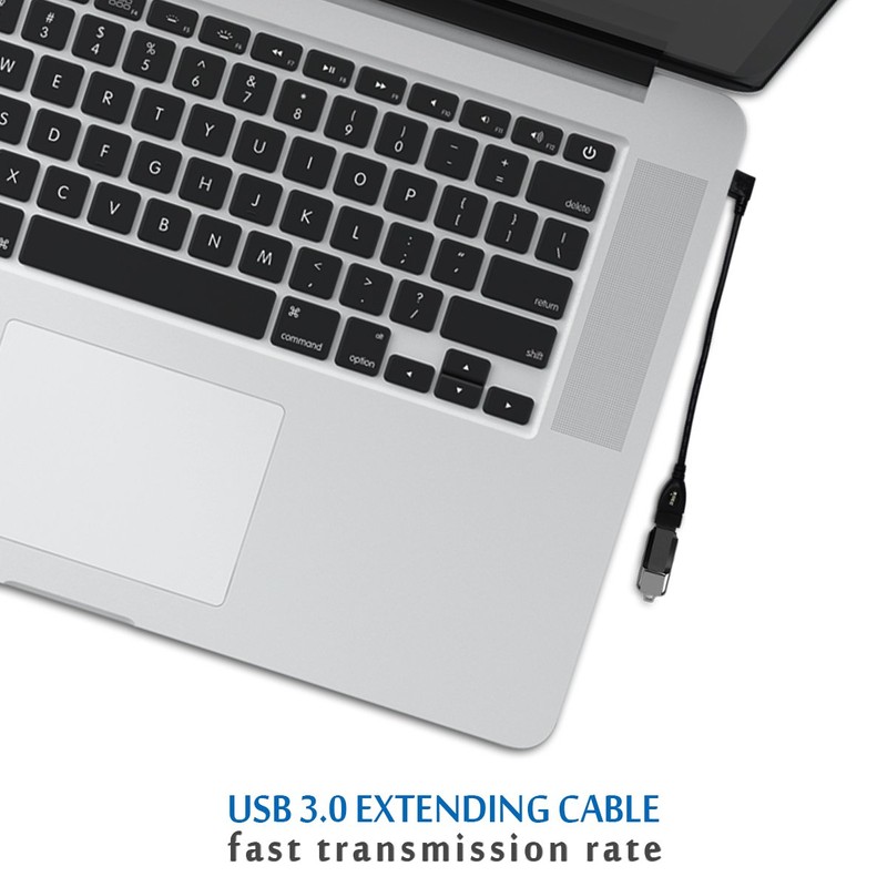 UCEC USB 3.0 Extension Cable Short SuperSpeed USB Cable Extender