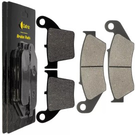Caltric Brake Pads for Honda CRF250 CRF250R 2004-2024 Front Rear Motorcycle Pads