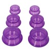 6pcs Silicone Cupping Set High Transparency Wet Absorption Negative Pressure