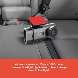 RadioShack Dash Camera with Dual Lens for Cars 1606037