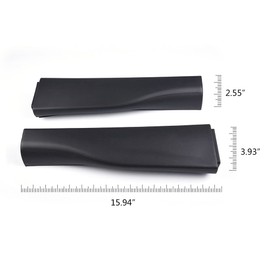 CHEDA Tailgate Flex Step Molding Trim Cap Compatible with 2010-2016 Ford F250/F350