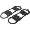 Highlander Snow Plus Ice Grippers Stretchable Thermoplastic Rubber Construction -