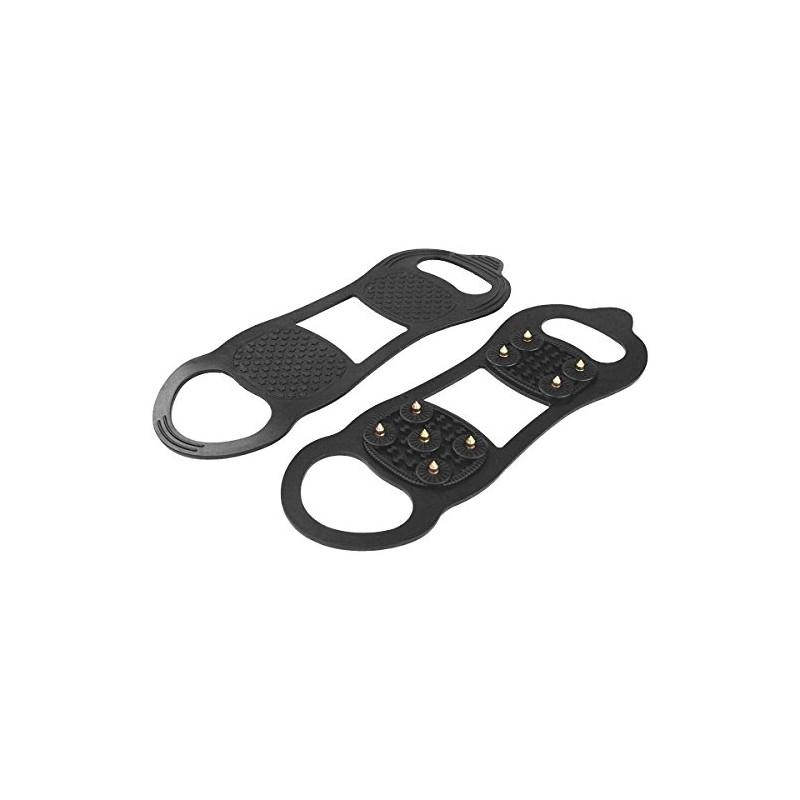 Highlander Snow Plus Ice Grippers Stretchable Thermoplastic Rubber Construction -