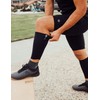 Delfin Spa Heat Maximizing Compression Calf Sleeves - XLarge Black