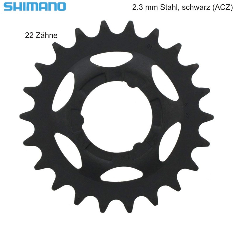 Shimano Sprocket for Transmission Hub SM-Gear 22 Teeth 2.3 mm