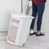 Sterilite Ultra Wheeled Hamper, White