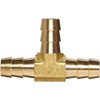 Anderson Metals 57024-06 Brass Hose Fitting, Tee, 3/8" x 3/8"