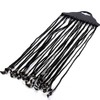 12PCS Black Non-Slip Eye Wire Eyeglass Cord Reading Sunglass Neck