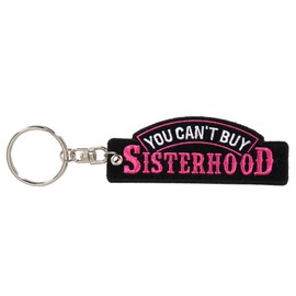 Hot Leathers Unisex-Adult Key Chain Patch You Cant Buy Sisterhood (Black, 2" x 4")
