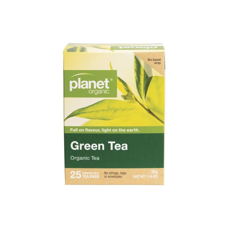 Planet Organic Green 25 Tea Bags