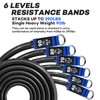 390lb Heavy Duty Resistance Bands Set for Home Workout Effective