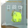 NEXTAKE Dinosaur Bathtub Bubble Maker Toy, Dino Tub Bubble Blower