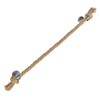 Perfeso.L Nautical Rope Towel Holder - Coastal Towel Rack with