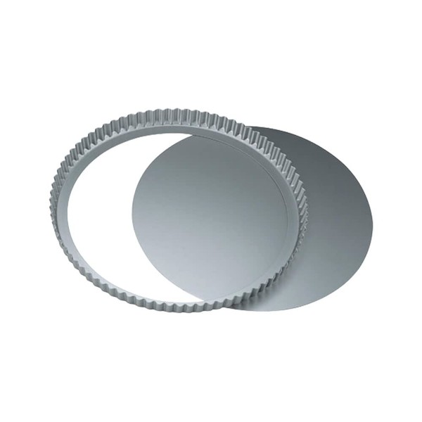 Endoshoji TKG Anodized Tart Mold, Lightweight, Heat Transfer Aluminum, Bottom