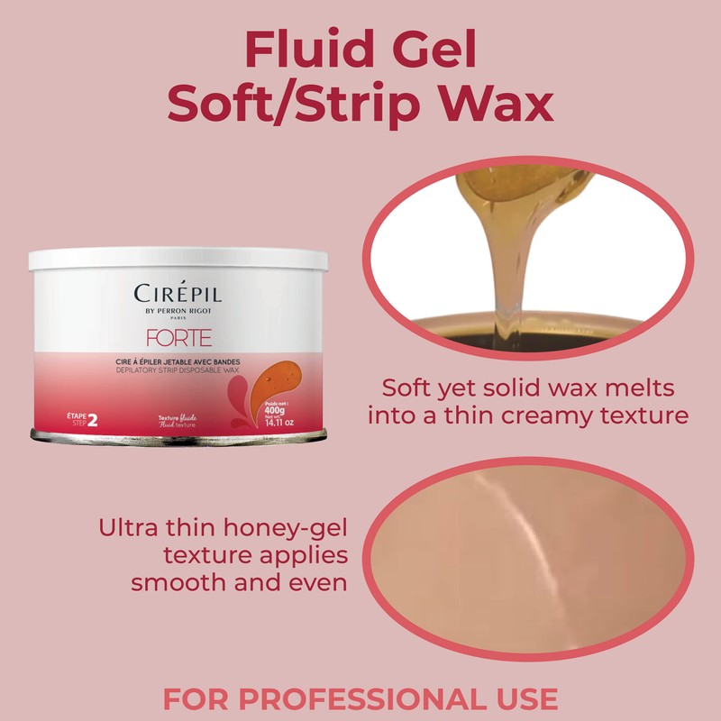 Cirepil - Forte - 400g / 14.11 oz Soft Wax