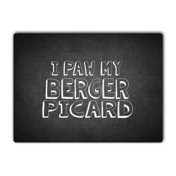 Makoroni - I PAW My Berger Picard - Jigsaw Puzzle