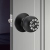 Keypad Door Knob with Lock and Key Round Ball Electronic