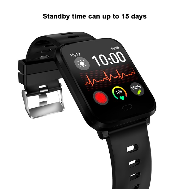 K10 1.3Inch Color Screen IP68 Waterproof Smart Bracelet Heart Rate