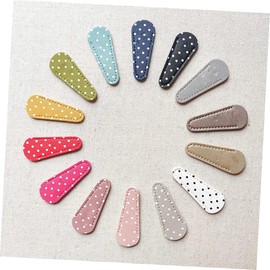 Beavorty Pack of 3 Scissors Case Shear Protection for Home Single Scissors Protection PU Leather Cover for Scissors Scissor Cover Protection Cross Protective Case Eyelash Scissors Set Leather Case