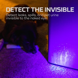 NEBO Torchy UV and Black Light, Dual UVA Technology for Detection, Inspection, and Authentication