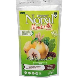 Nopal Mix Quince (Membrillo) - 100% Natural High Fiber Blend - 1lb (454g) - Detox, Improved Digestion and Increased Energy