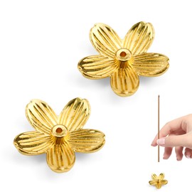 2pcs Mini Gold Cherry Blossom Incense Holder, Decorative Insense-Stick Holder for Aromatherapy, Meditation, Spa, Yoga, Tea Room, Home or Office Decor