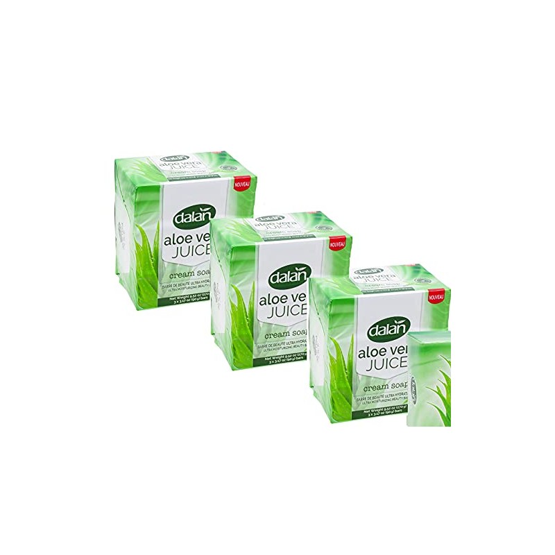 Aloe Vera Cream Soap (3-pack) Dalan