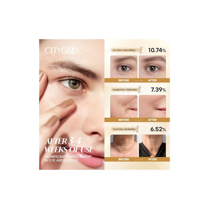 CITYGOO Retinol Eye Stick with Collagen & Hyaluronic Acid